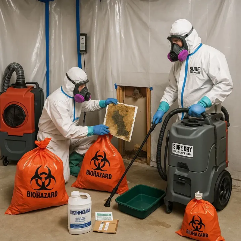 Contaminated Water Handling Protocols process in Kenly, NC