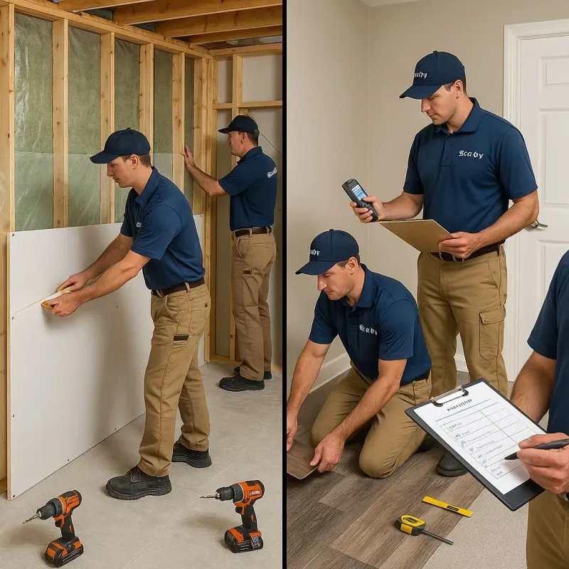 Repairs and Reconstruction process in Kenly, NC